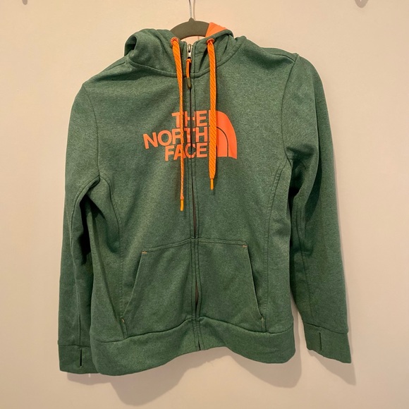 North Face zip up hoodie, size medium - Picture 1 of 3